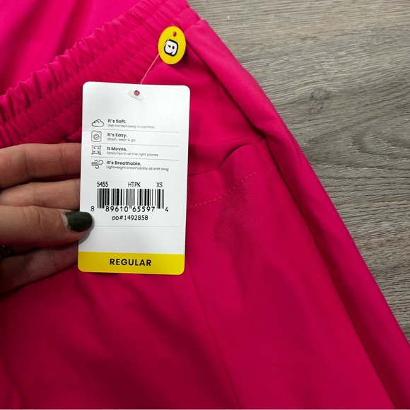 WINK maternity NWT pink jogger scrubs V13 - Picture 5 of 6